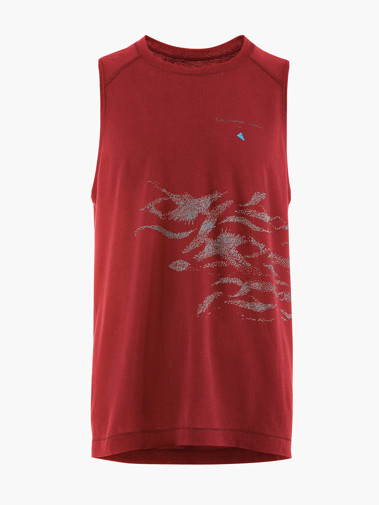 Klättermusen T-Shirts & Toppar-125 Lignum Britta Tanktop Ruby Red