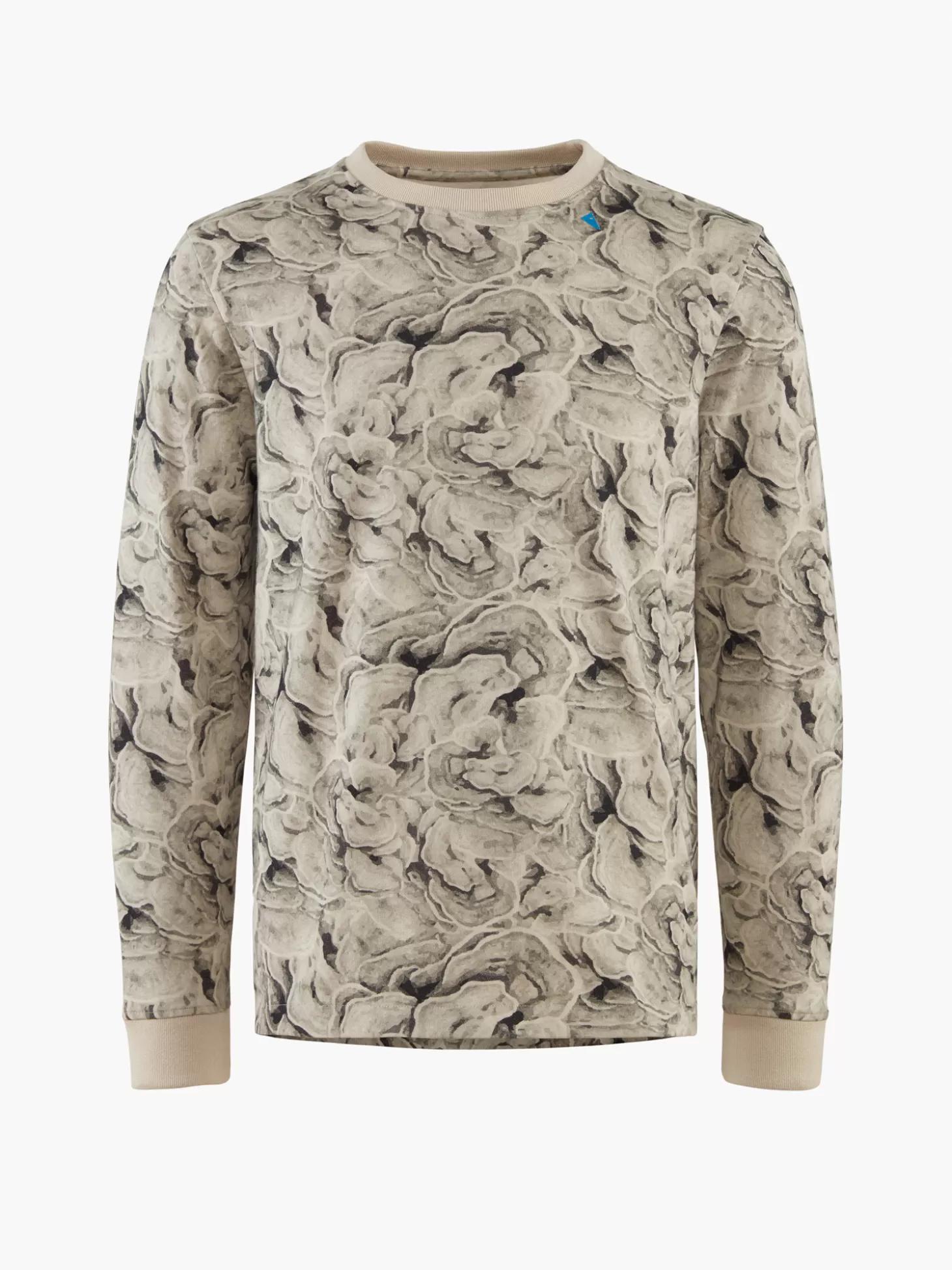 Klättermusen T-Shirts & Toppar-Ask Ls Tee Lichen Clay
