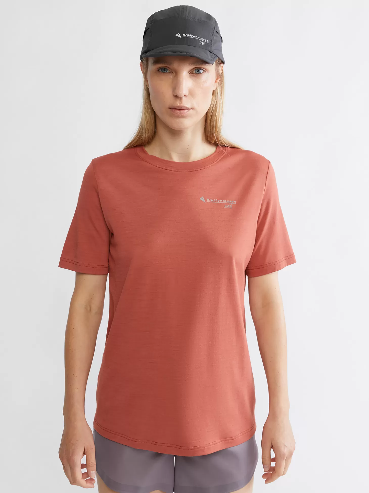Klättermusen T-Shirts & Toppar-Dagr Ash Red