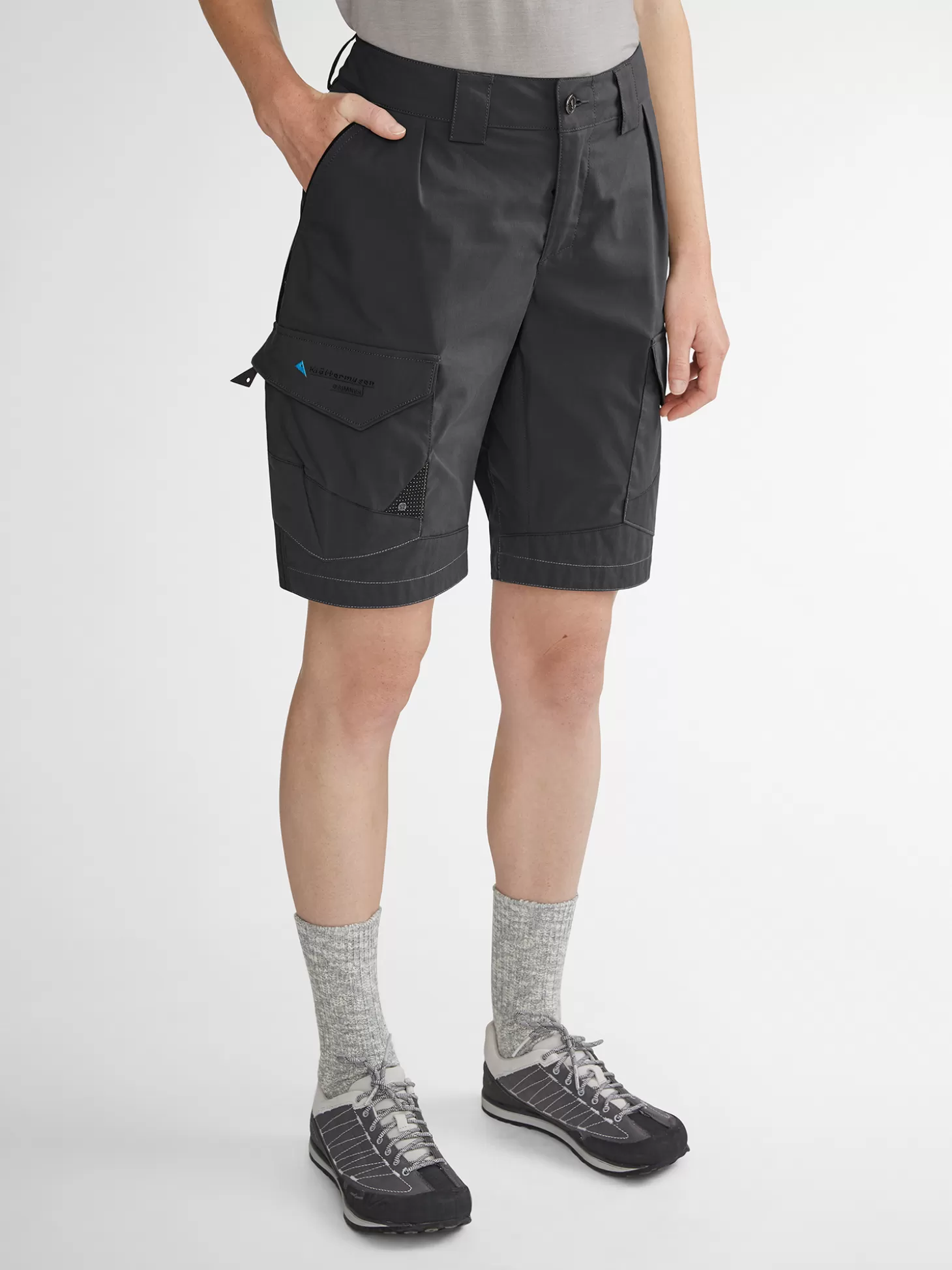 Klättermusen Shorts-Grimner Raven-Raven