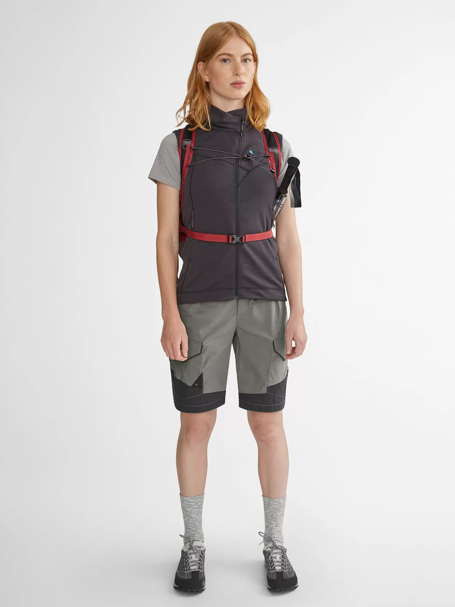 Klättermusen Shorts-Grimner Granit Grey-Raven