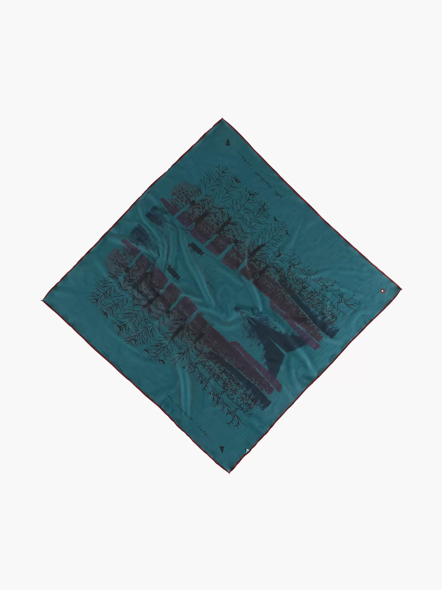 Klättermusen Handskar & Halsdukar-Verdandi Scarf Britta Emerald Green